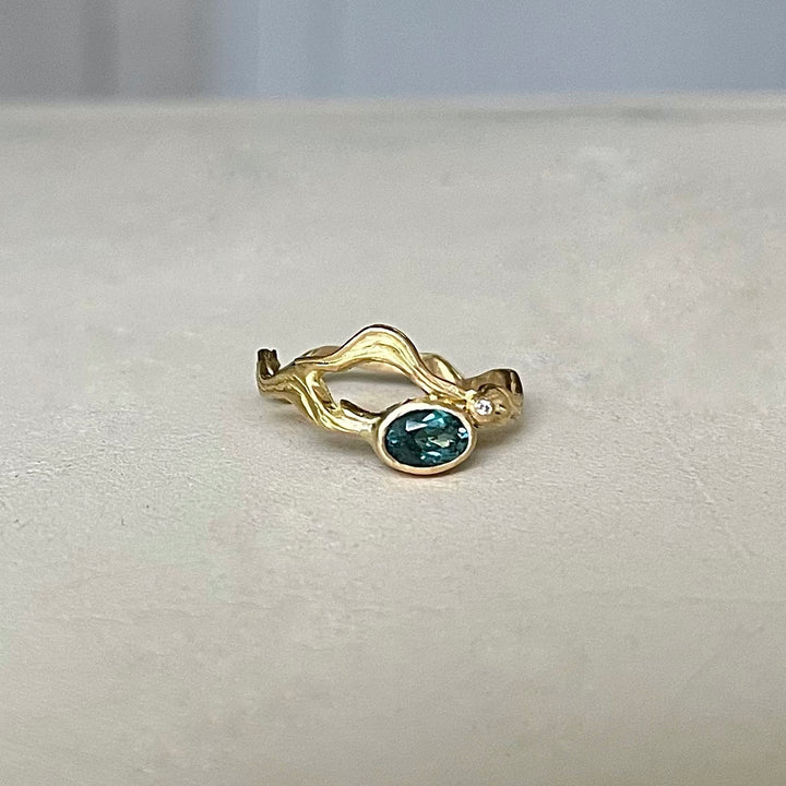 Veiltale indicolite Ring