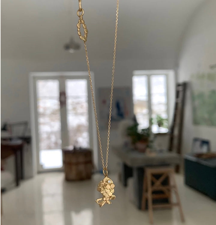Goldfish Necklace 60cm