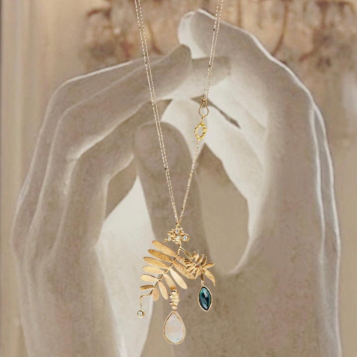 Tropic Leaf Necklace