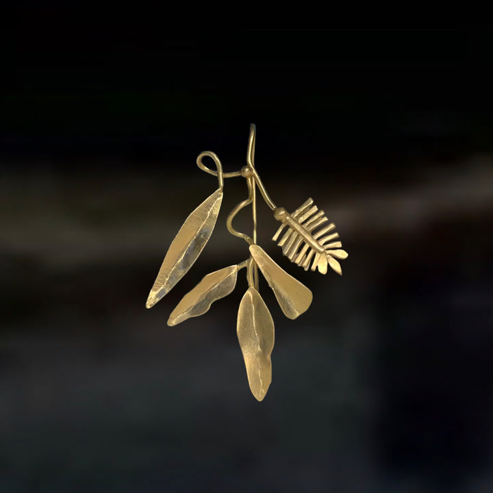 Foglie d´oro Earring