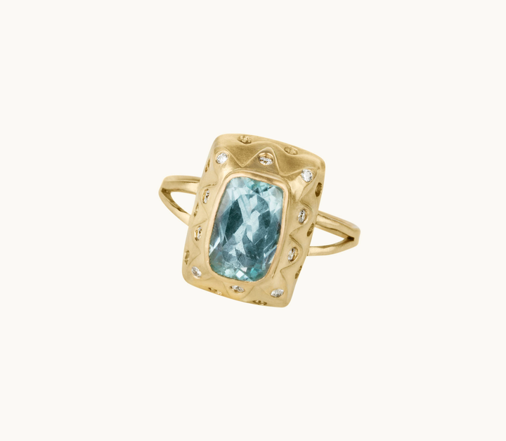 Blue Secret Forest Ring